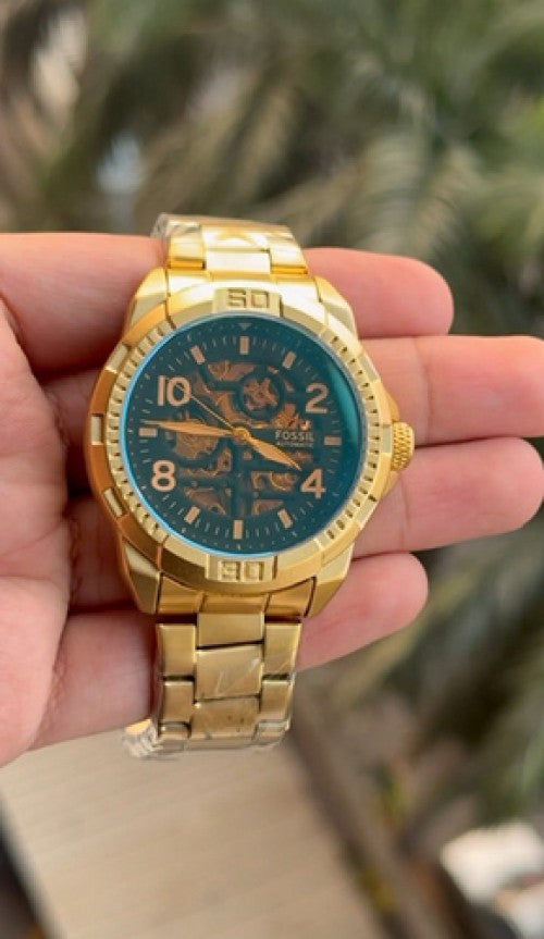 Fossil bronson me3218 automatic (gold)