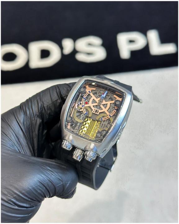 Jacob & Co Epic X Bugatti Silver