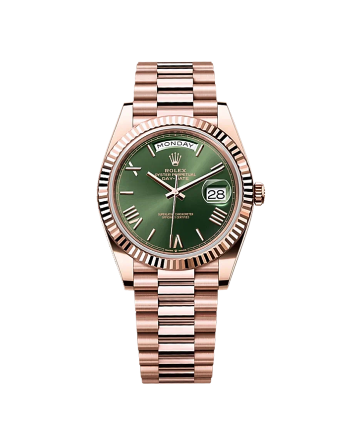 Rolex DAY-DATE 40 MM EVEROSE GOLD