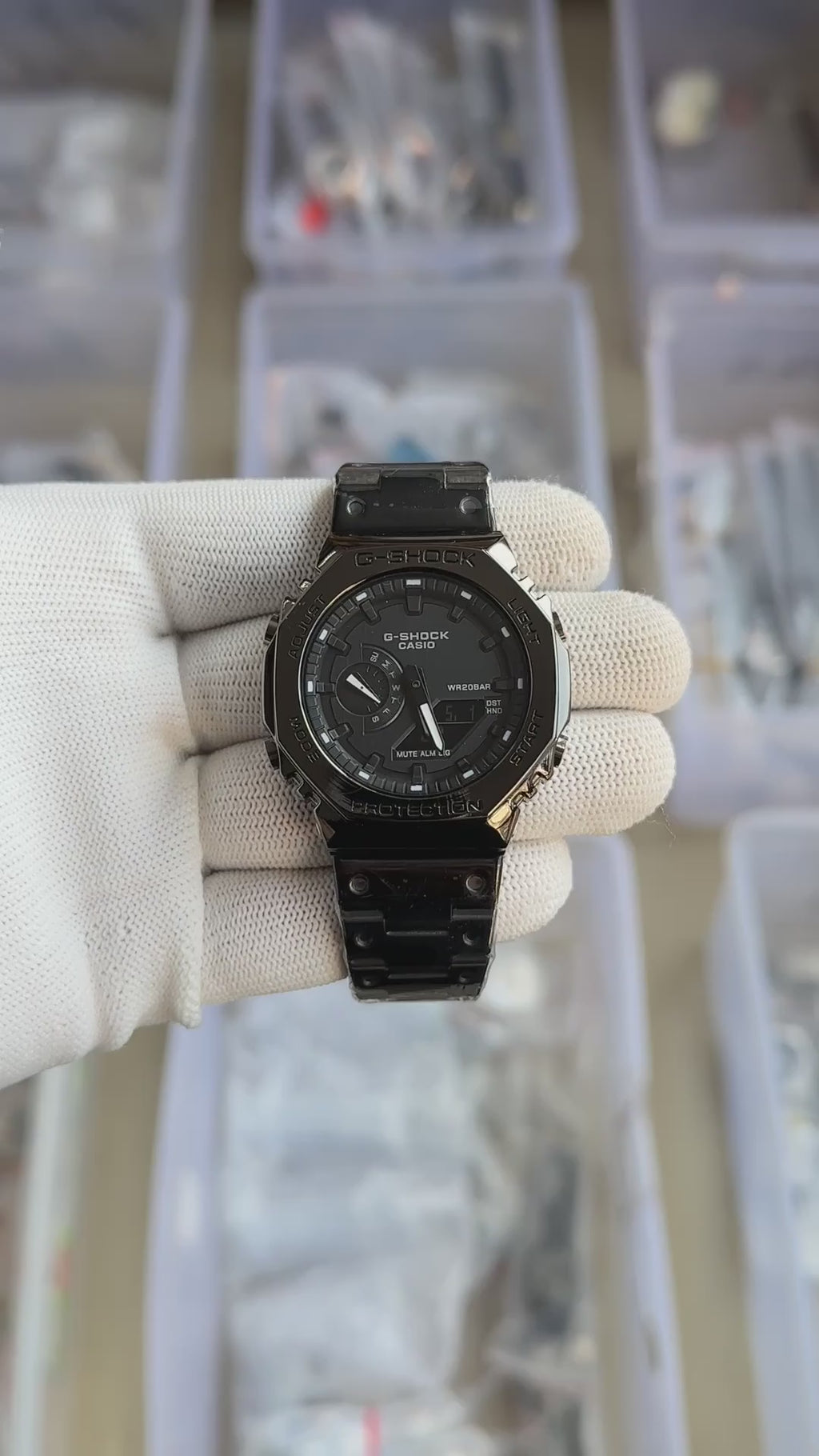 Casio G shock Gm2100 Black - J134
