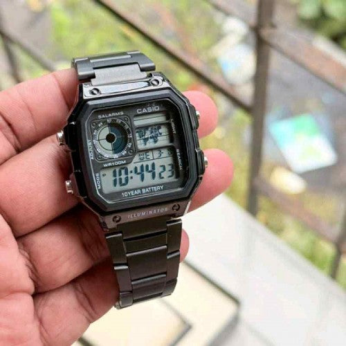 CASIO ILLUMINATOR all black metal